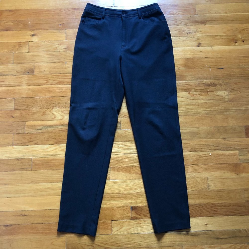 Vintage DANA BUCHMAN CLASSIC BLACK PANTS STRETCH JEANS SIZE 6